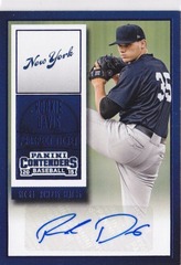 2015 Panini Contenders Prospect Ticket Rookie Davis #50 Auto New York